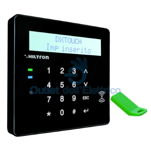 Hiltron DXTOUCH Console Right Touch,RS485,Black Colour