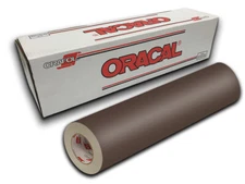 12" X 5yd - Brown Matte Oracal 631 Exhibition Cal Vinyl Roll