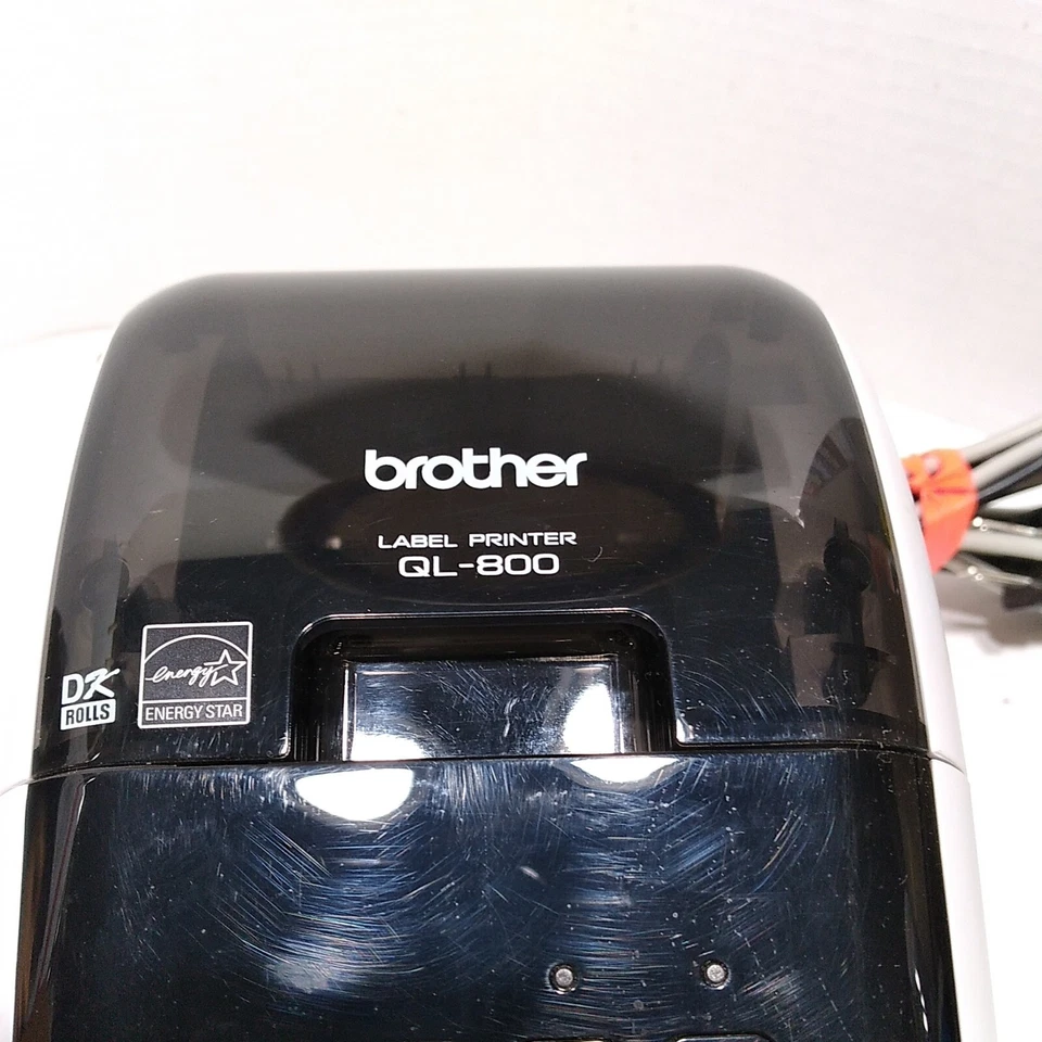 Brother QL-800 2.4" High-Speed Professional Label Printer, Black & Red Printing - Image 3 of 4
