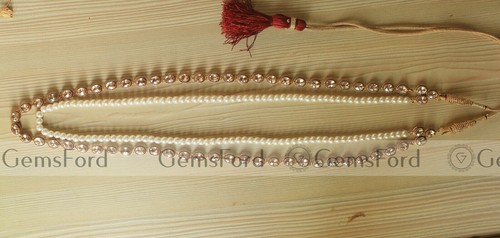 Neu komplett handgefertigt Braut Mala Set indisch pakistanisch Halsband Jhummar Tikka Ohrringe - Bild 33 von 50