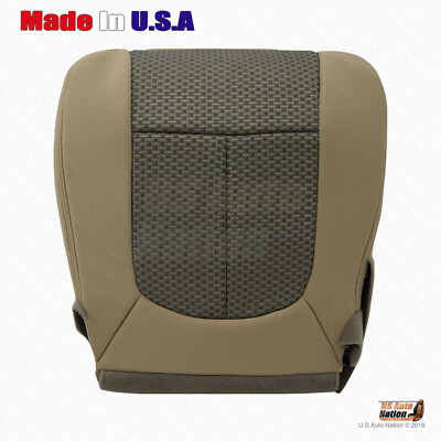 2014 2015 2016 Ford F250 F350 XLT Front Driver Bottom Cloth Seat Cover Abode Tan