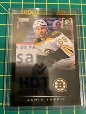 2013-14 Panini Score Hockey Hot Rookies Black Border #613 Jamie Tardif RC