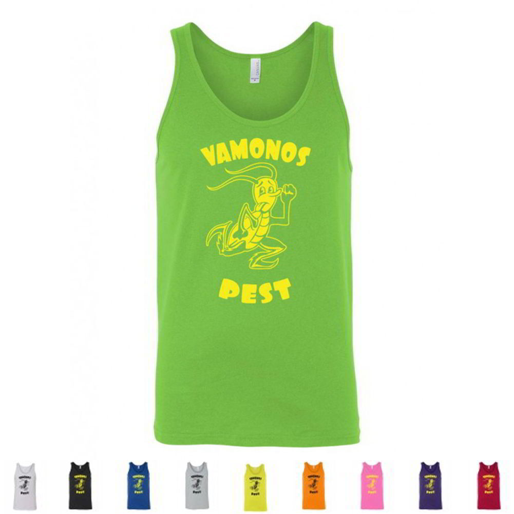Vamonos Pest Breaking Bad Merchandise TV Heisenberg Walter White Mens Tank Tops