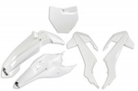 Kunststoff Verkleidung Kit Ktm Sx 65 2016 - 2023 Ufo Plast Weiß