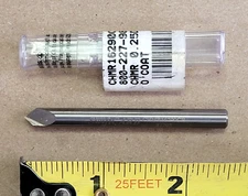 SWIFTCARB CHMR16290CB CHAMFER MILL, 2FLUTE 2.5" OAL