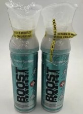 2-Boost Oxygen Canister All Natural Respiratory Support . Menthol