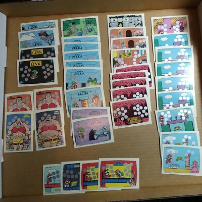 Lot of 39 Nintendo Scratch Off Game Cards Topps Rare Vintage, 21 ...