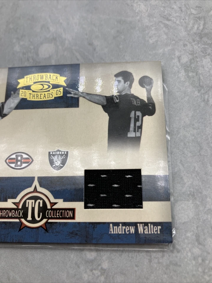 2005 Throwback Thread Throwback Collection Material Charlie Frye/Walter - Image 3 of 4