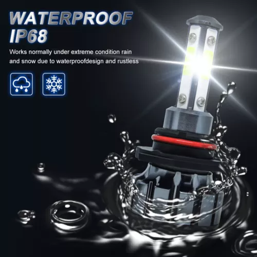 9005 H11 Kit Bombillas LED Súper Brillantes 8000K Blanco 330000LM Luz Alta Baja - Imagen 10 de 17
