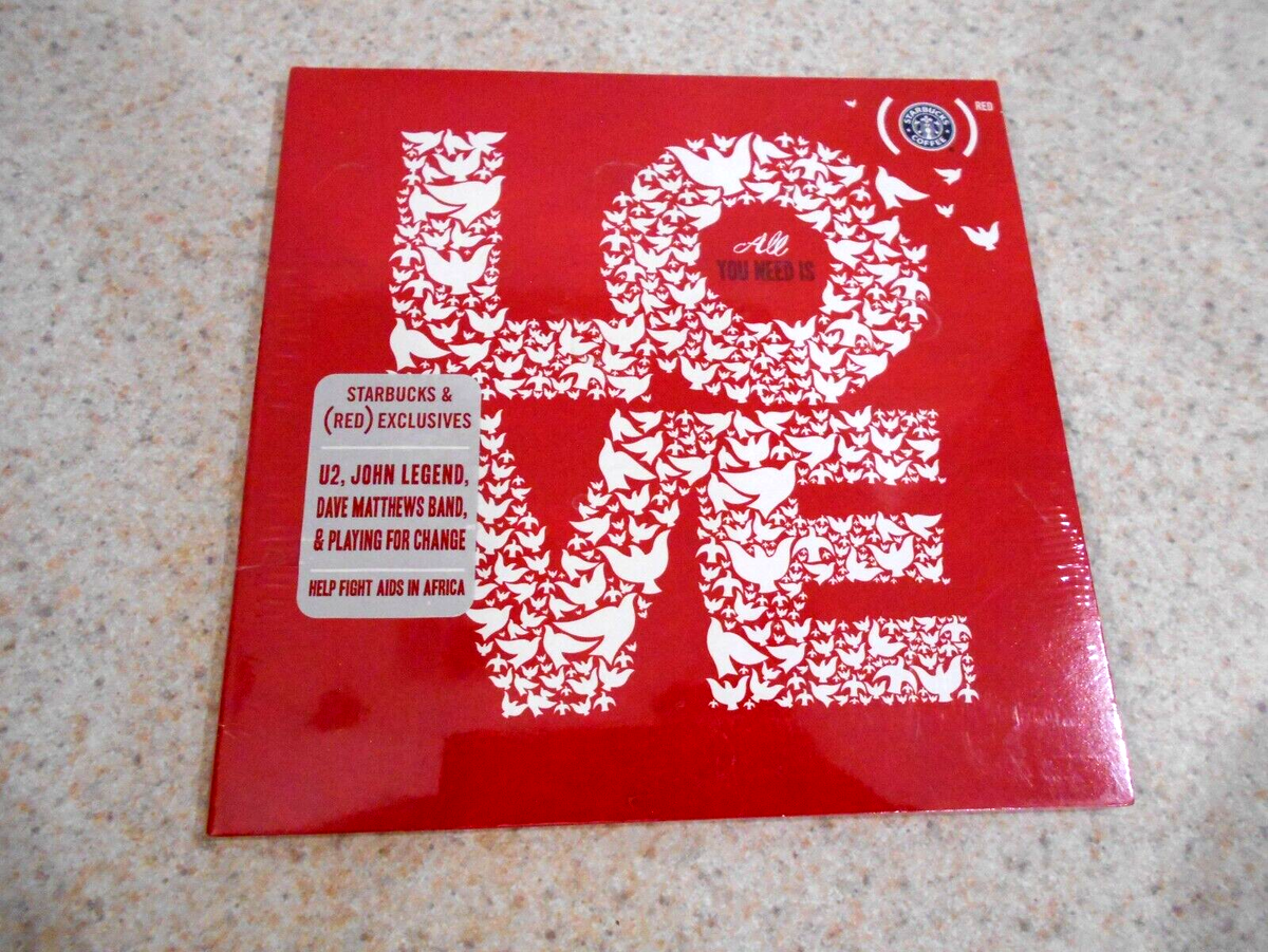 ALL YOU NEED IS LOVE - Starbucks Compilation CD NEW Factory SEALED