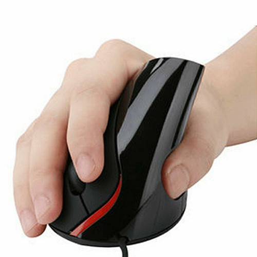 USB Mouse Vertical Ergonomic 5D Optical Wired Gaming DPI PC Laptop Mice 1200DPI - Picture 7 of 16