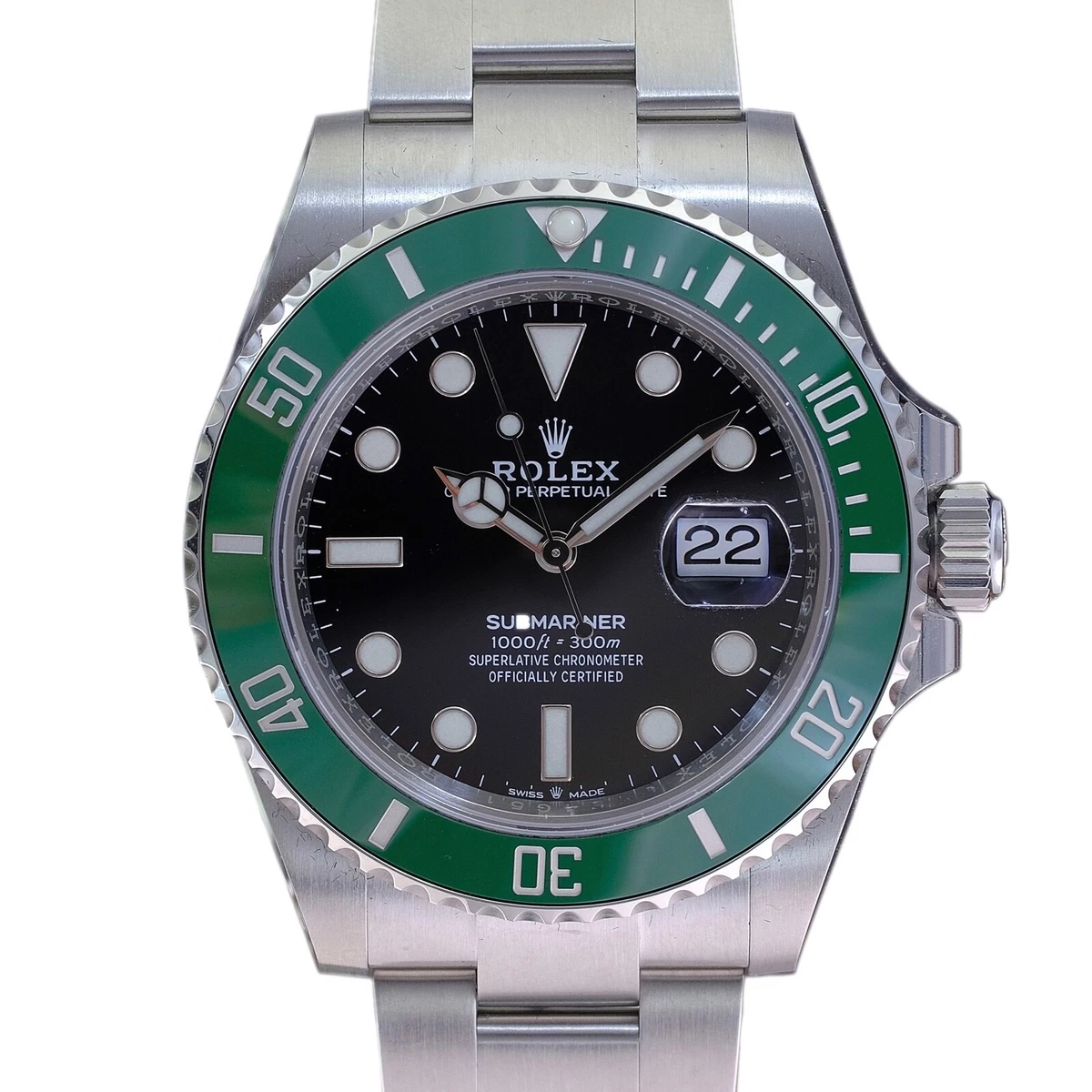 Rolex Starbucks Submariner Date Men's Stainless Steel Watch 126610LV