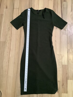slim fit dress slacks Forever New Emerald Green Dress – WISI-Oi main image 1
