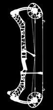 Mathews Phase 4 33 Bow Decal 8  Vinyl Decal Sticker - White/Other Colors