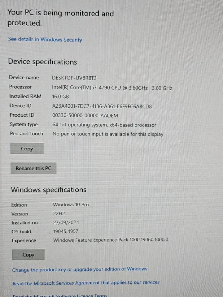 Dell optiplex 9020MT-240ssd-1TB hdd-16gb  - Image 2 of 4