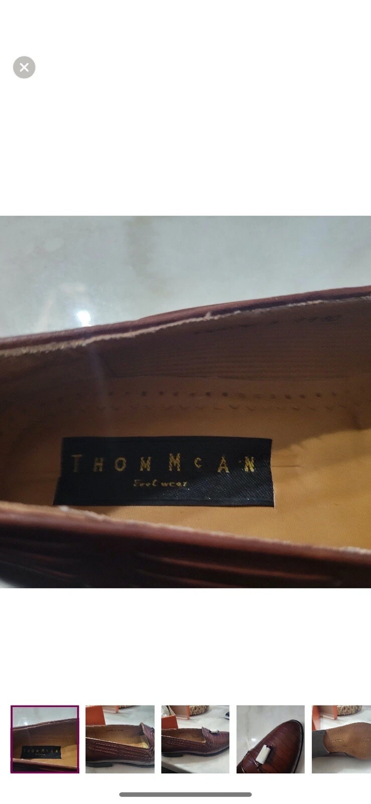 THOM BROWNE Calzature Thom McAn marroni in pelle e suola in pelle scarpe eleganti da uomo 10