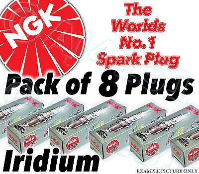 8x NEW NGK Laser Iridium SPARK PLUGS - Part No. IFR6S Stock No. 99404 8pk - Picture 1 of 1