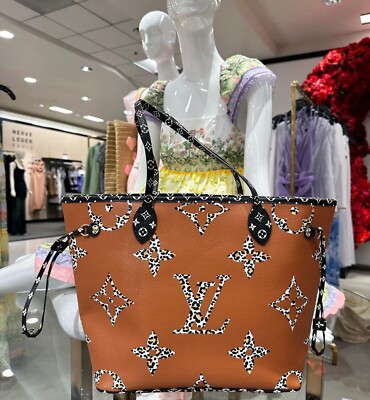 Louis Vuitton Neverfull Jungle Noir MM Limited Edition | eBay