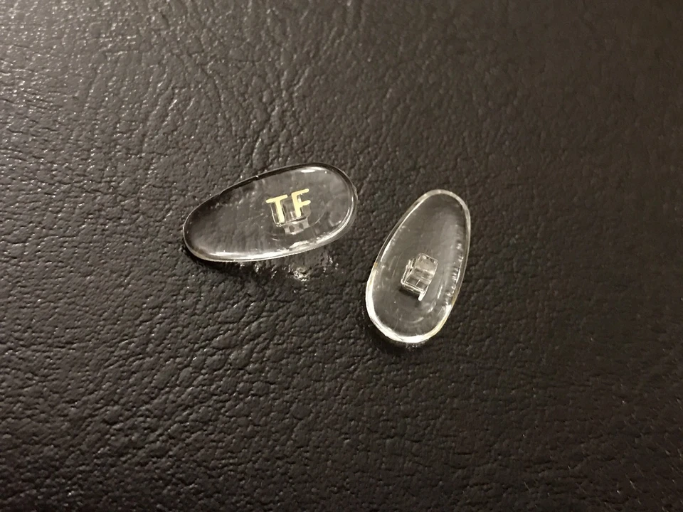 Nuevas almohadillas nasales a presión de repuesto de alta calidad para gafas Tom Ford doradas 1 par Foto 3 de 4