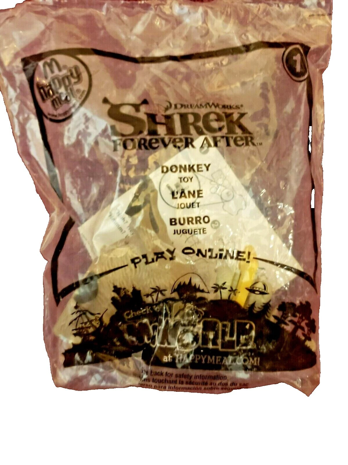 Shrek Fast Food Premiums