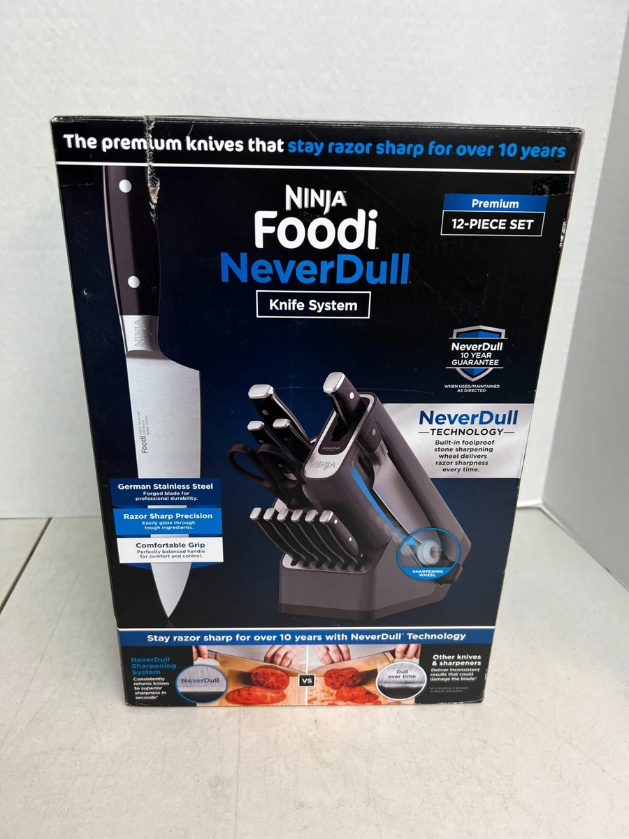 Ninja, Foodi NeverDull Premium 14Piece Knife Block Set, 58 OFF