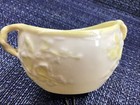 BELLEEK IVY YELLOW LUSTER mini open SUGAR BOWL 6th green mark VINTAGE! beautiful — photo 7