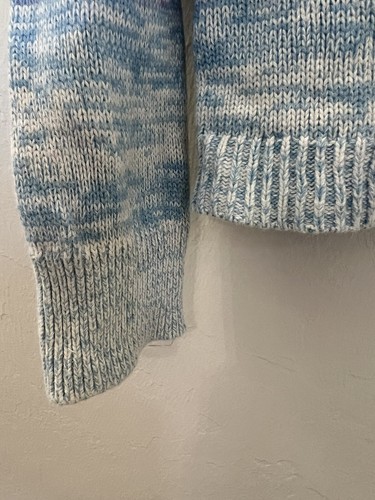 Girls Gap Ombré Blue/Purple Knit Sweater Size M 7/8 - Picture 4 of 9