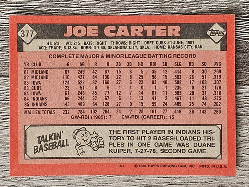 1986 Topps Baseball Pick A Card #208-#408 - Picture 301 of 359
