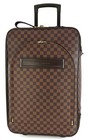 Authentique valise à roulettes de voyage LOUIS VUITTON Pegase 55 Damier Ebène...