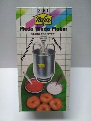 Stainless Steel  Doughnut Donut Maker Neha Medu Wada Maker
