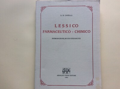 PHARMAZEUTISCH-CHEMISCH-LEXIKALISCH, G.B.HAAR, OFEN KOPIE ANASTATICA 1991
