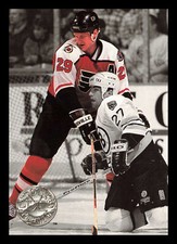 Terry Carkner #212 1991-92 Pro Set Platinum Philadelphia Flyers