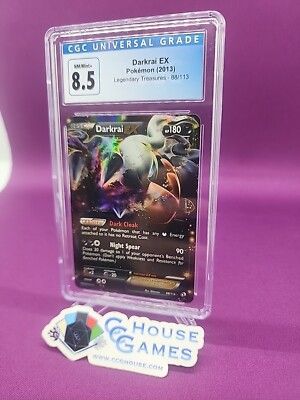 Pokemon Darkrai EX Legendary Collection Foil 88/113 CGC 8.5 Old