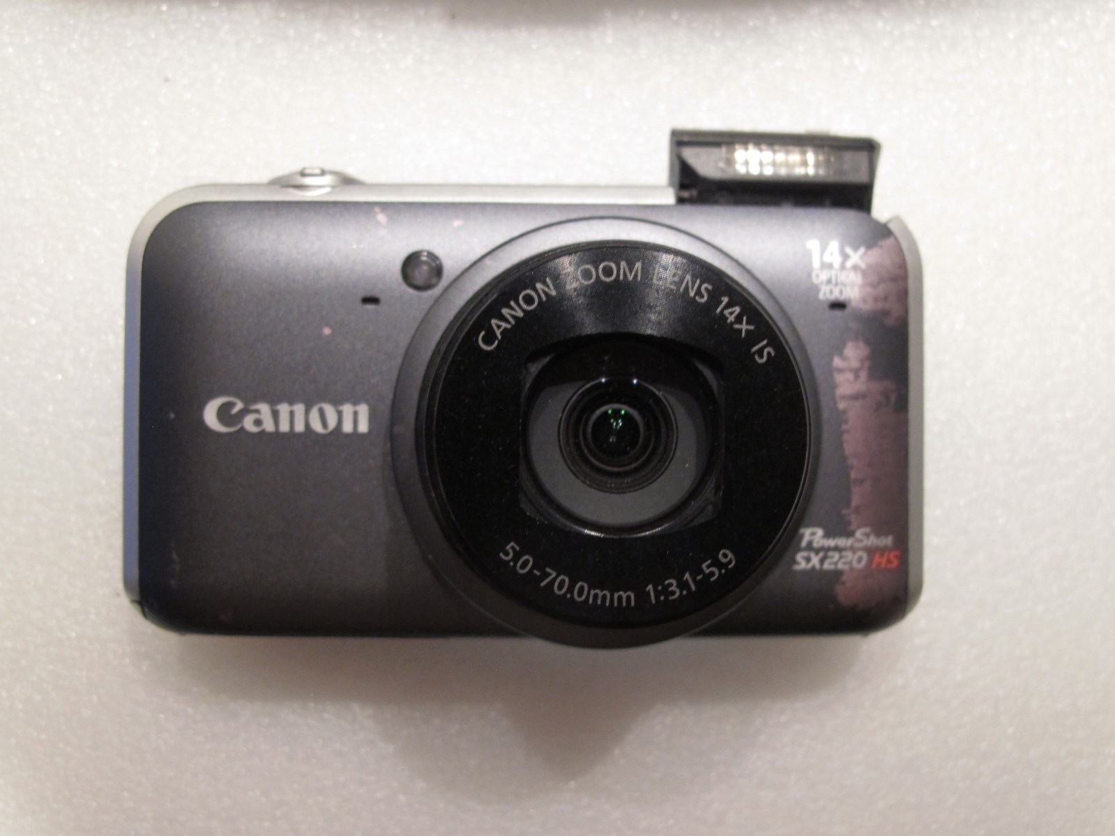 Canon PowerShot SX220 HS 12.1MP Digital Camera Grey 3610170531425 eBay