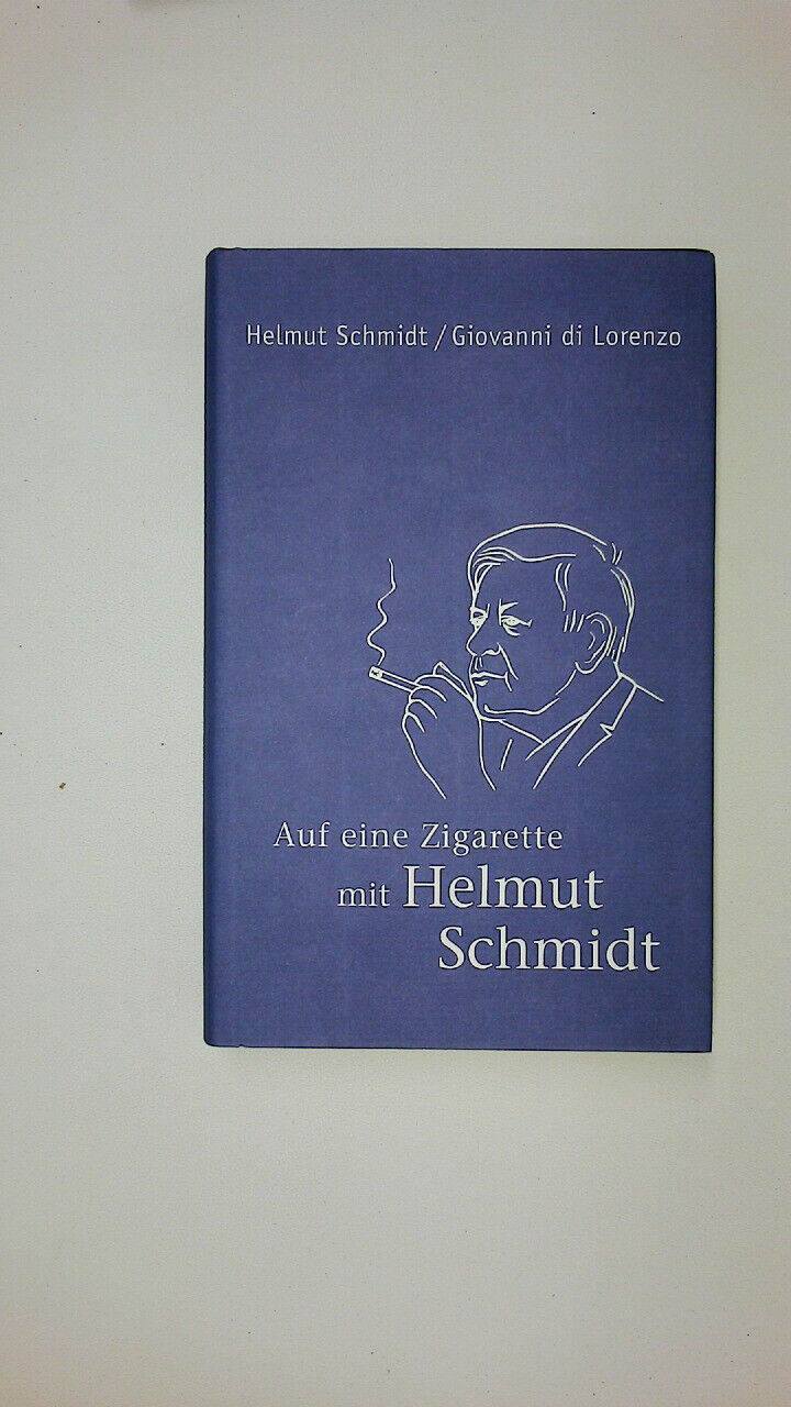 68488 Helmut Schmidt AUF EINE ZIGARETTE MIT HELMUT SCHMIDT HC
