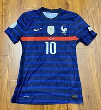 Mbappe, 2022 France Vs Croatia Match Issue Un Worn Shirt Autographed Signed