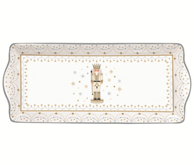 EASY LIFE SPEISETELLER RECHTECKIG 35 X 15 CM - ROYAL NUTCRACKER