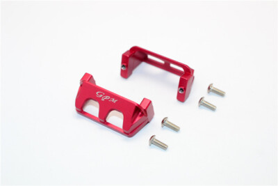 GPM ERV024X-S Kit Protezione Servo In Alluminio Per Traxxas 1/16 Mini E-Revo E Mini Rally – 2 Pezzi Argento - 5