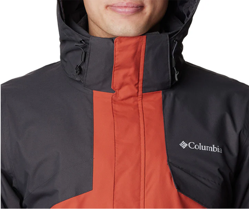 Columbia Men's Bugaboo II Fleece Interchange Jacket Outerwear Warp Red, Shark 6X - Picture 12 of 21