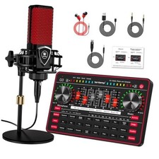 Podcast Microphone Bundle with Live Sound Board Audio G3 Audio mixer L3MIC