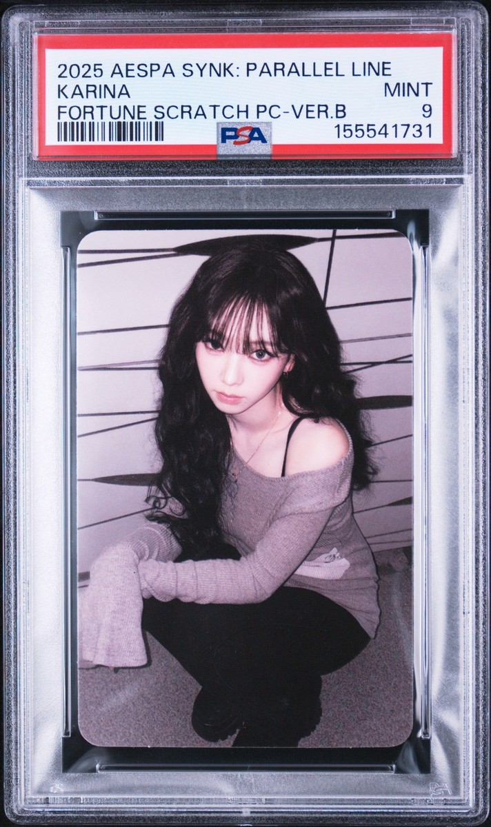 2025 AESPA LIVE TOUR - SYNK: PARALLEL VERSION B KARINA PSA 9 | eBay