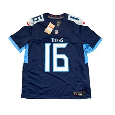 Tennessee Titans Jersey Large Vapor Limited Men’s Burke Blue New With Tags