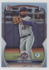 2023 Bowman 1st Edition Sky Blue Foil Jose Peroza #BPPF-149 0y9e