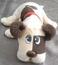 Pound Puppies Newborns Brown White Dog 17" Plush 2022 Hasbro Basic Fun DiaperToy