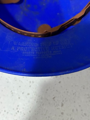 VINTAGE 1969 TEXAS RANGERS Replica Batting Helmet Sports Products Corp - Picture 12 of 15