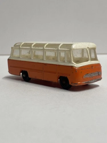 MATCHBOX LESNEY #68 Mercedes Coach White/Orange 1960s