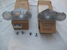 Nos Chevy Monte Carlo 1976 1977 Gm Oem Front Parking Light Turn Signal Lamp Set Nos Chevy Monte Carlo 1976 1977 Gm Oem Front Parking Light Turn Signal Lamp Set