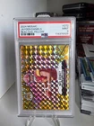 2024 Panini Mosaic NFL Debut Reactive Yellow Jayden Daniels #272 (RC) PSA 9