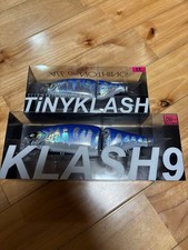 DRT Tinyklash Klash9 Big Bait Fishing Lures 2-Piece Set Ice Silk Tiger Low Model