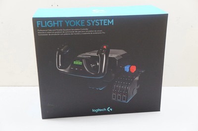 Logitech G PRO Flight Yoke System Professional Simulation - Black  945-000023